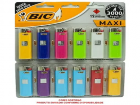 ISQUEIRO BIC MAXI J6 CTL C/12(1335)