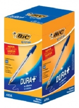 CANETA BIC ESF CRISTAL MED AZ(9627)C/50