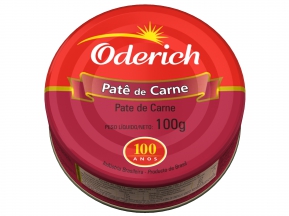 PATE DE CARNE ODERICH 100G